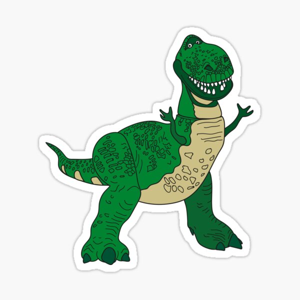 Disney Pixar Toy Story REX Dinosaur Tyrannosaurus - Window Cling