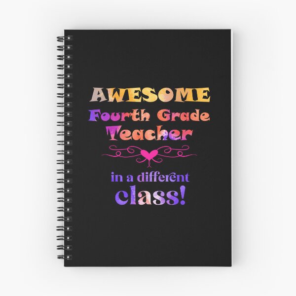 Item preview, AWESOME Fourth Grade Teacher in a different class designed and sold by captainpeter.