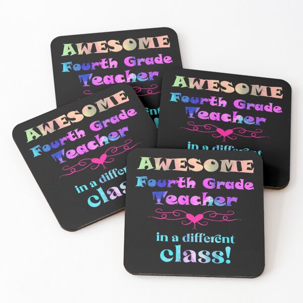Item preview, AWESOME Fourth Grade Teacher in a different class designed and sold by captainpeter.