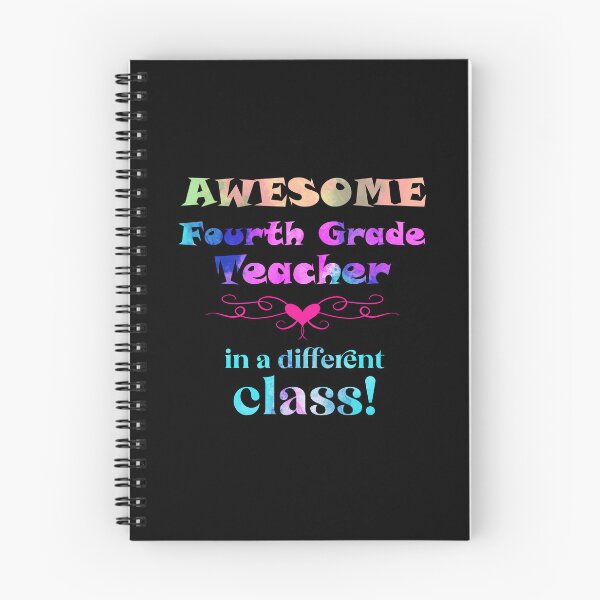 Item preview, AWESOME Fourth Grade Teacher in a different class designed and sold by captainpeter.