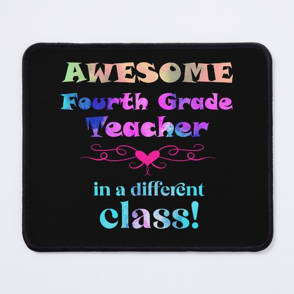 Item preview, AWESOME Fourth Grade Teacher in a different class designed and sold by captainpeter.