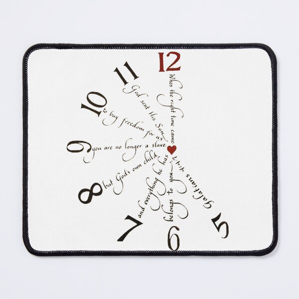 Item preview, At the right time clock design designed and sold by Melissa Renee.