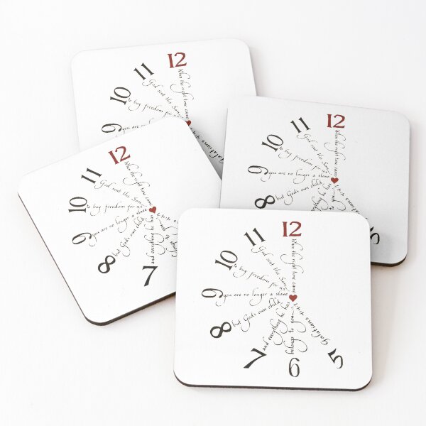 Item preview, At the right time clock design designed and sold by Melissa Renee.