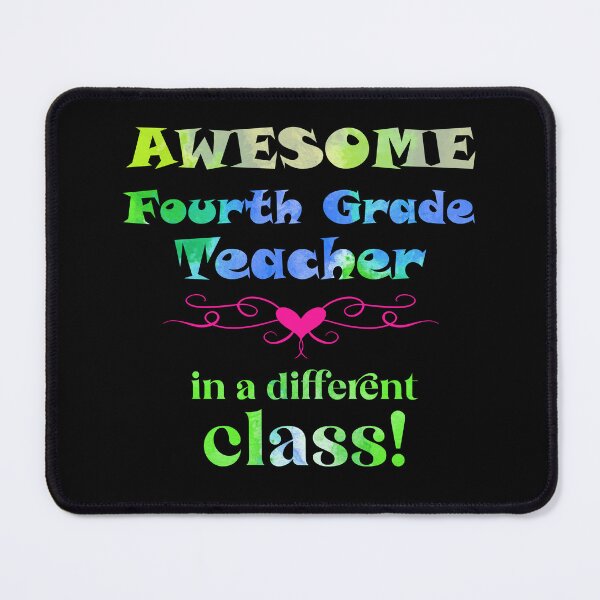 Item preview, AWESOME Fourth Grade Teacher in a different class designed and sold by captainpeter.
