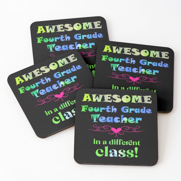 Item preview, AWESOME Fourth Grade Teacher in a different class designed and sold by captainpeter.
