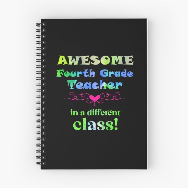 Item preview, AWESOME Fourth Grade Teacher in a different class designed and sold by captainpeter.