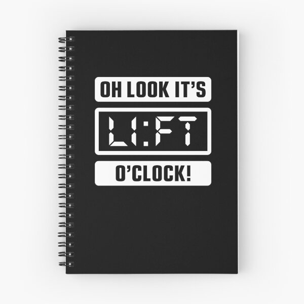 Item preview, Oh Look It's Lift O'Clock designed and sold by Brogress Project.