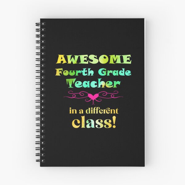 Item preview, AWESOME Fourth Grade Teacher in a different class designed and sold by captainpeter.