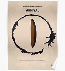 No735- Arrival minimal movie poster Poster