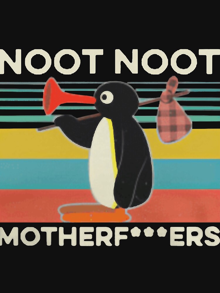 Imagen 7 de 7, Camiseta clásica con la obra Noot Noot Pingu Camisa Noot Meme Regalo, Pingu Noot Noot Motherf, diseñada y vendida por haitran6382.
