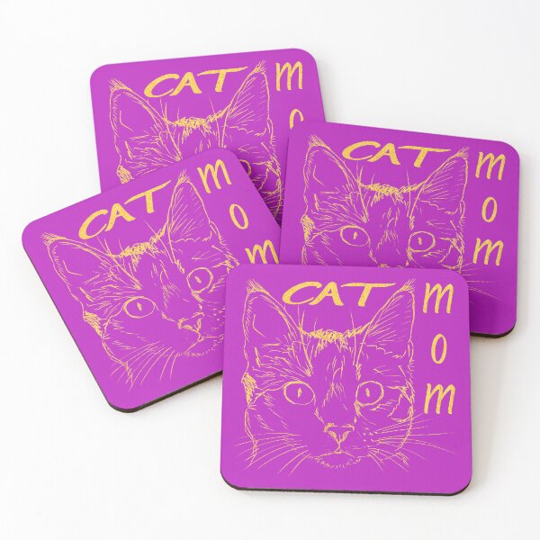 Item preview, Cat Mom - cat mother - cat head designed and sold by AdleruCo.