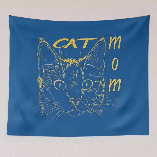 Item preview, Cat Mom - cat mother - cat head designed and sold by AdleruCo.