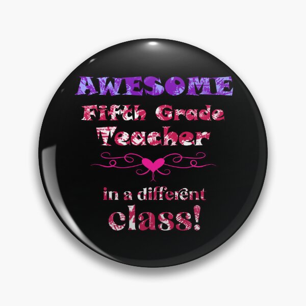 Item preview, AWESOME Fifth Grade Teacher in a different class designed and sold by captainpeter.