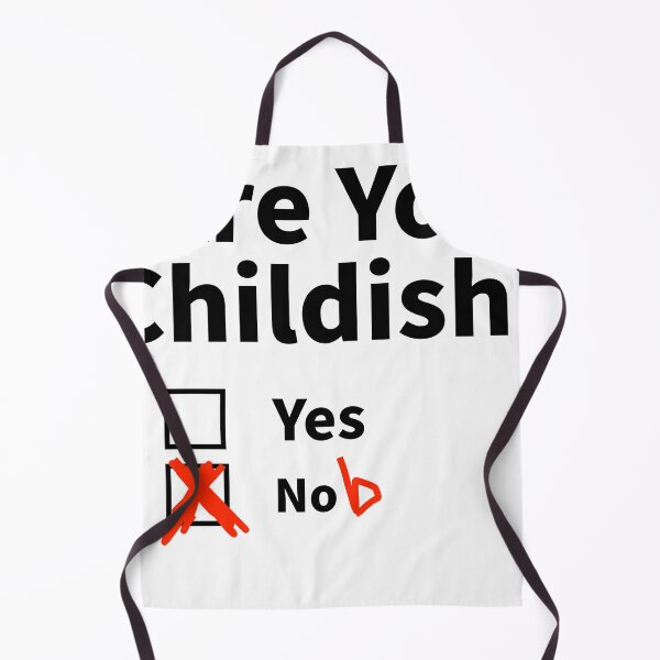 Item preview, Are you childish yes nob Essential funnyT-Shirt. designed and sold by HassanRajy.