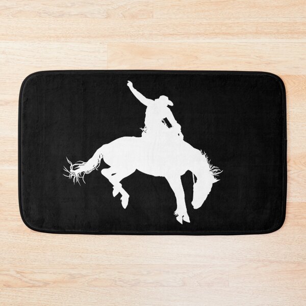 Item preview, Rodeo Bucking Bronco Horse Cowboy Riding Wild designed and sold by LarkDesigns.