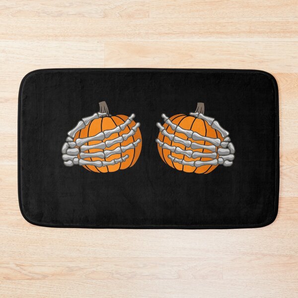 Item preview, Hands Off My Pumpkins | Halloween | Skeleton Hands Shirt, Halloween shirt, Pumpkin Boobs Tee, Hold My Pumkins designed and sold by UrbnImagination.