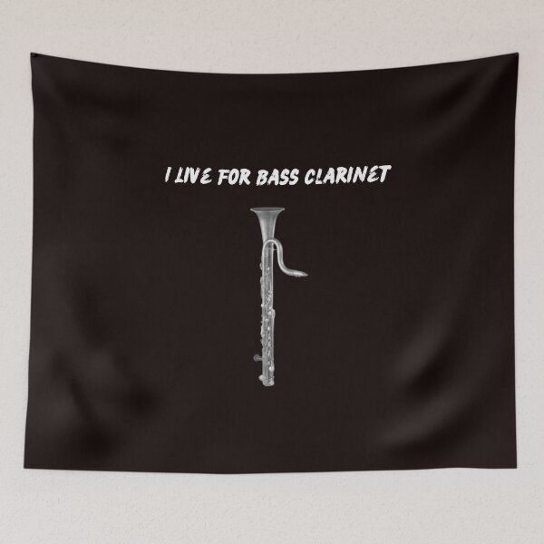 Item preview, I Live For Bass Clarinet designed and sold by Uma8.