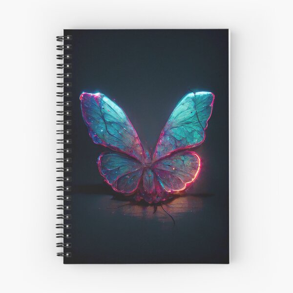 Aperçu de l'œuvre Papillon Fluorescent créée et vendue par meshhead.
