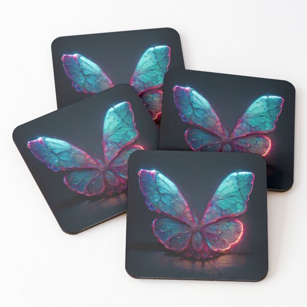 Item preview, Fluorescent Butterfly designed and sold by meshhead.
