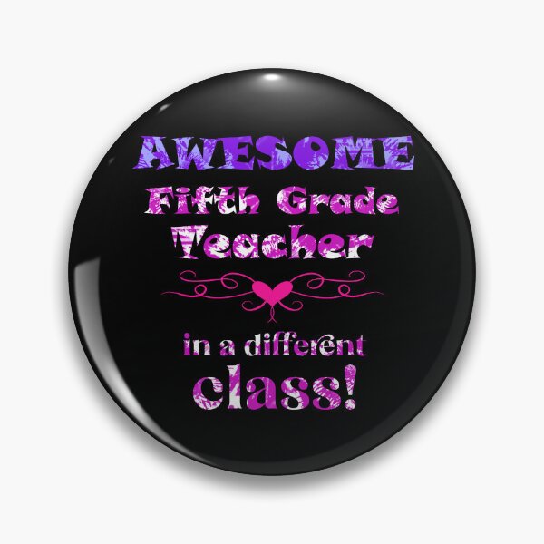 Item preview, AWESOME Fifth Grade Teacher in a different class designed and sold by captainpeter.