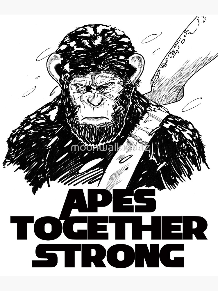 Caesar: Apes Together Strong by moonwalkerwiz