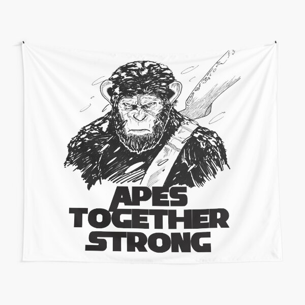 Caesar: Apes Together Strong Tapestry