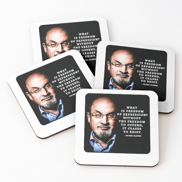 Item preview, Salman Rushdie designed and sold by angel ml.