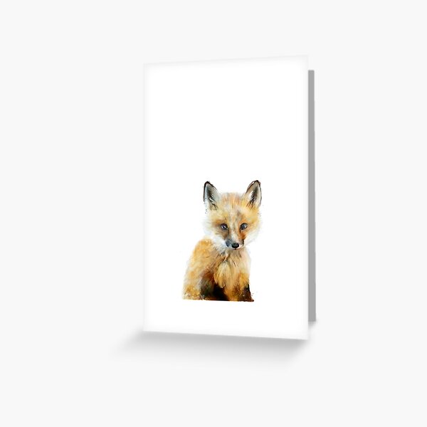 Little Fox Greeting Card