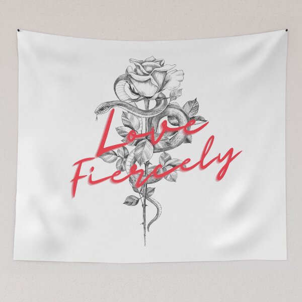 Item preview, Love Fiercely designed and sold by JuniandJayde.