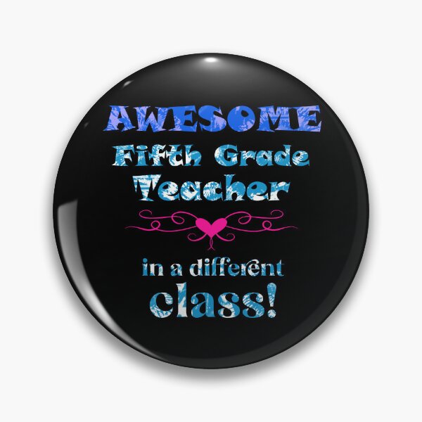 Item preview, AWESOME Fifth Grade Teacher in a different class designed and sold by captainpeter.