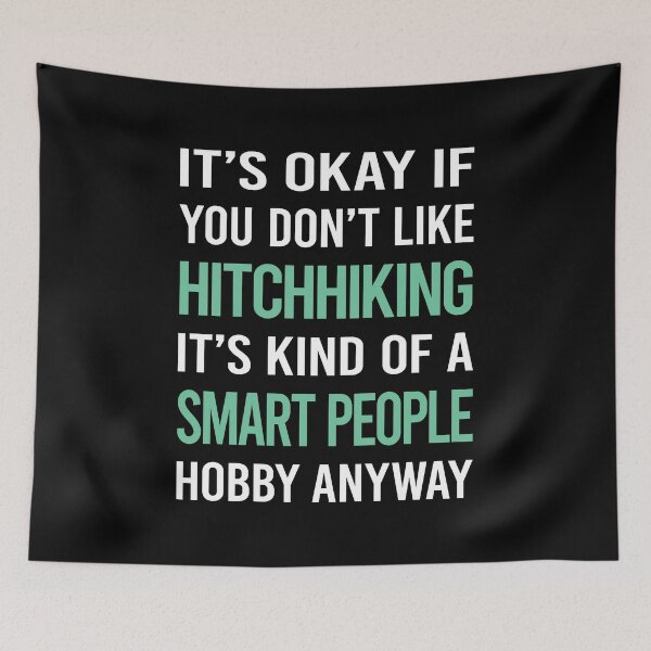 Item preview, Smart People Hobby Hitchhiking Hitchhiker designed and sold by RonaldEwing4782.