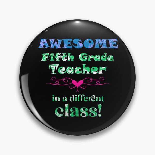 Item preview, AWESOME Fifth Grade Teacher in a different class designed and sold by captainpeter.