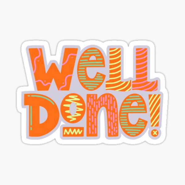 Good job motivational quotes pack Sticker for Sale by Haministic