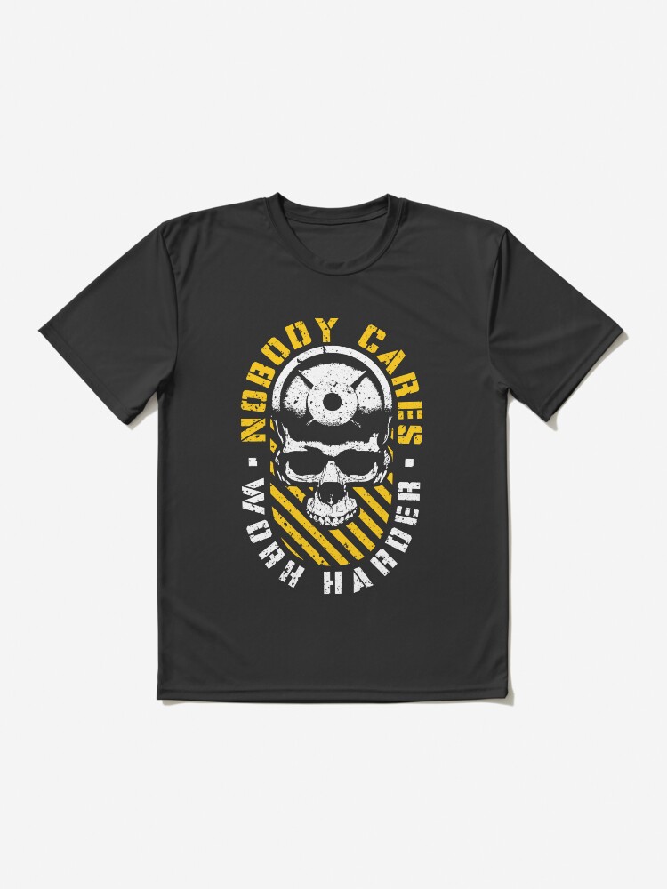 skull workout shirt