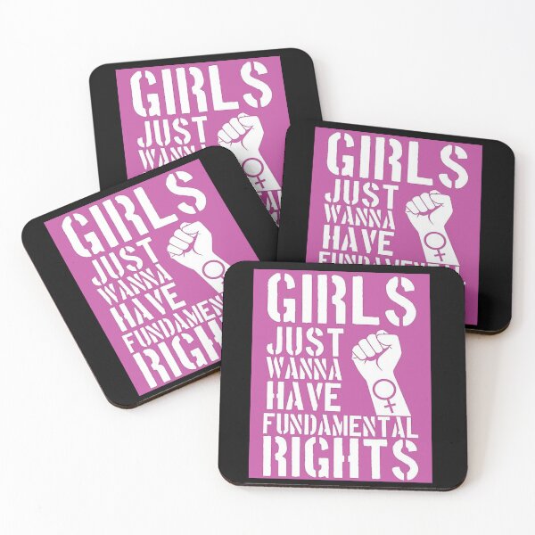 Item preview, Girls Just Wanna Have FUNdamental Rights designed and sold by ArtWithHearts11.