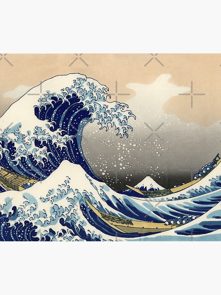 Hokusai (1760-1849) "The Great Wave off Kanagawa" by ALD1