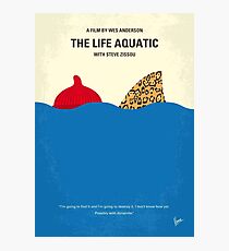 No774- The Life Aquatic with Steve Zissou minimal movie poster Photographic Print