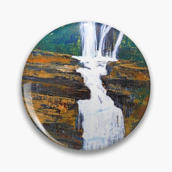 Item preview, Tangle falls painting by Karen Colville designed and sold by Aquila Light Pictures.