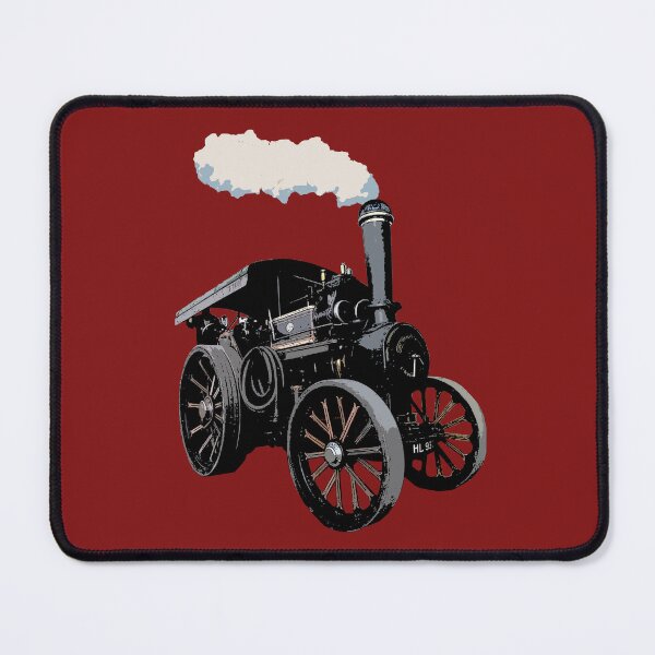 Item preview, Steam engine/Traction engine coloured designed and sold by DottiDivaDesign.