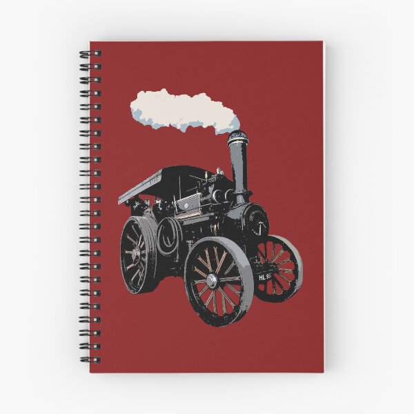 Item preview, Steam engine/Traction engine coloured designed and sold by DottiDivaDesign.