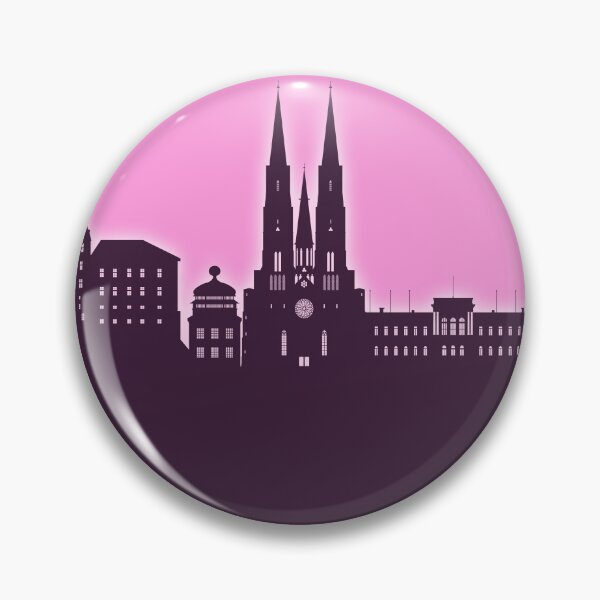 Item preview, Uppsala Sweden Skyline designed and sold by ArtPrints.