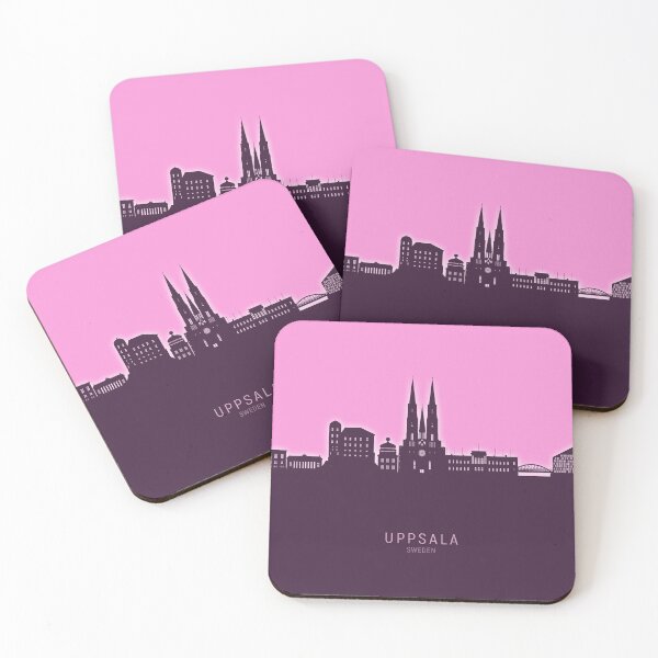 Item preview, Uppsala Sweden Skyline designed and sold by ArtPrints.