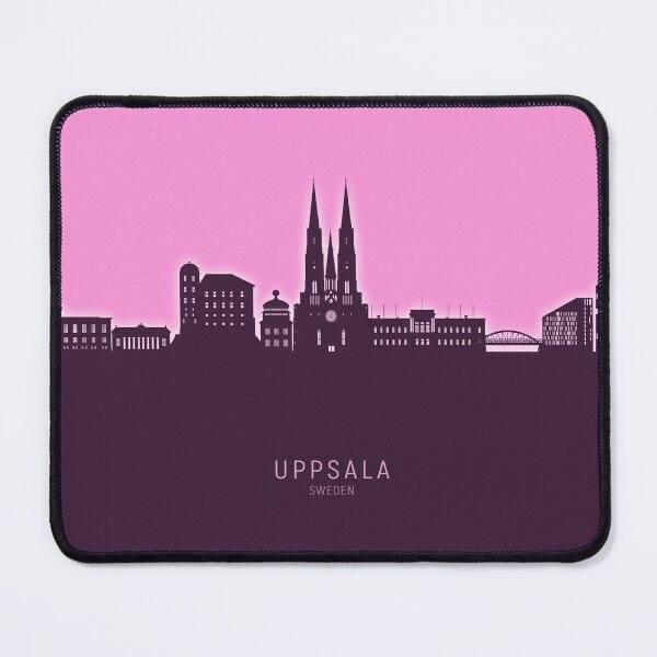 Item preview, Uppsala Sweden Skyline designed and sold by ArtPrints.
