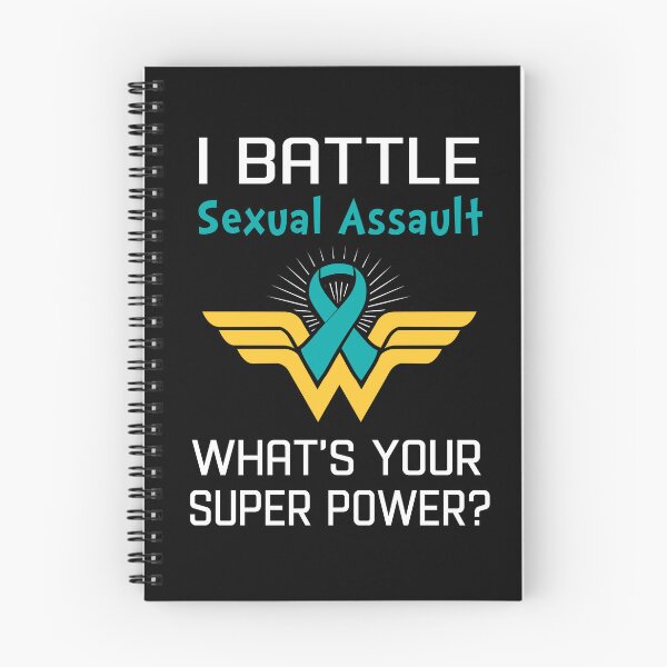 Item preview, I Battle Sexual Assault What's Your Super Power Support Sexual Assault Warrior Gifts  designed and sold by Sabfit.