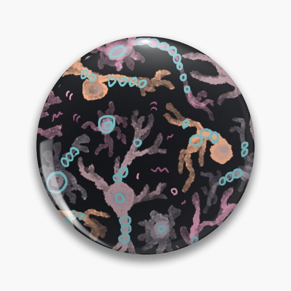 Item preview, Cute pattern made of different neurons made for creative minds designed and sold by The Nerd Gift Source.