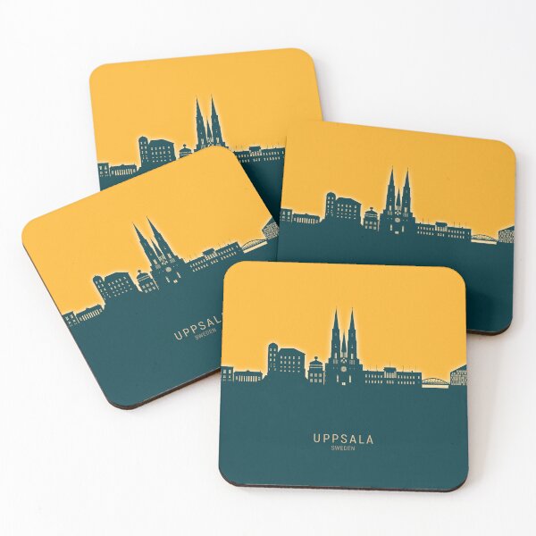 Item preview, Uppsala Sweden Skyline designed and sold by ArtPrints.