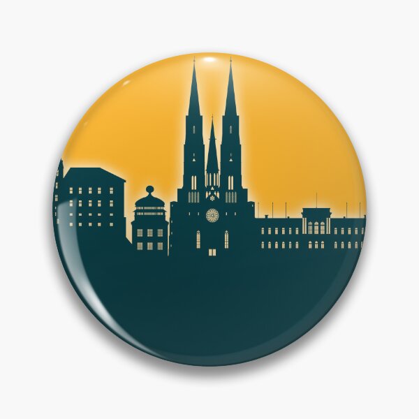 Item preview, Uppsala Sweden Skyline designed and sold by ArtPrints.