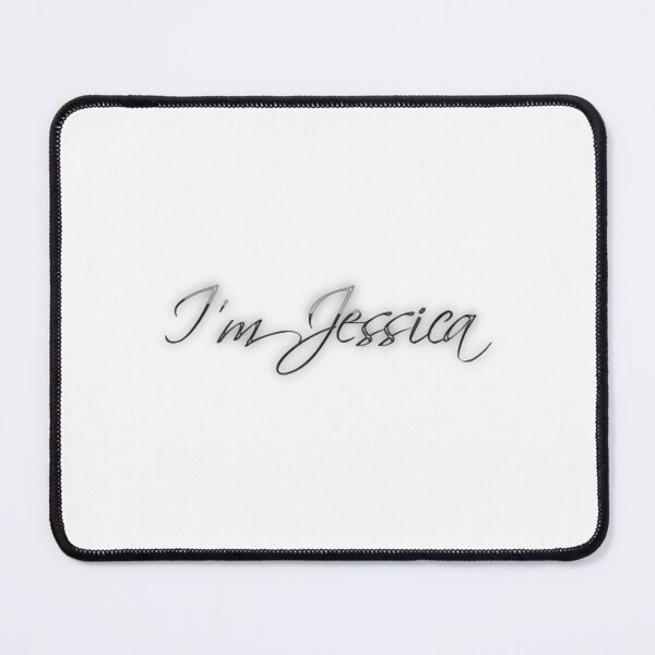Item preview, I_m Jessica text designed and sold by StacyJoDesigns.