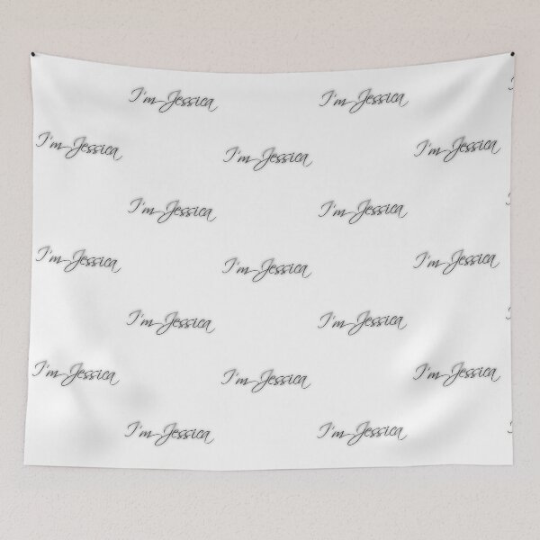 Item preview, I_m Jessica text   designed and sold by StacyJoDesigns.