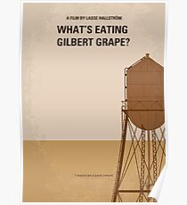 No795- Was Gilbert Grape minimal Filmplakat isst Poster